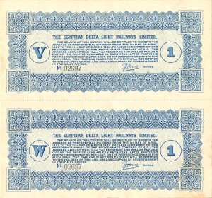 Egyptian Delta Light Railways Limited Pair